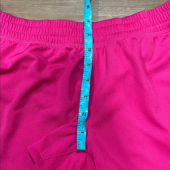 Adidas Women's Bright Pink Athletic Shorts - Picture 6 of 7